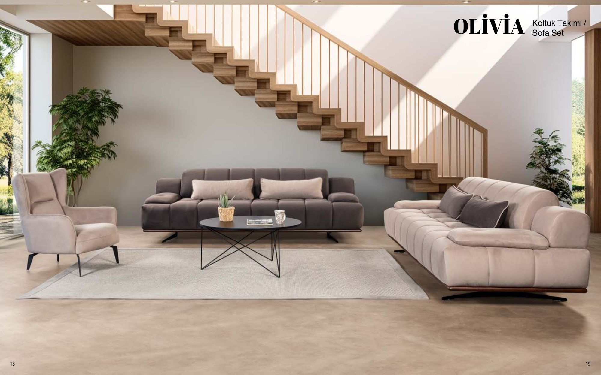 Olivia Sofa Set