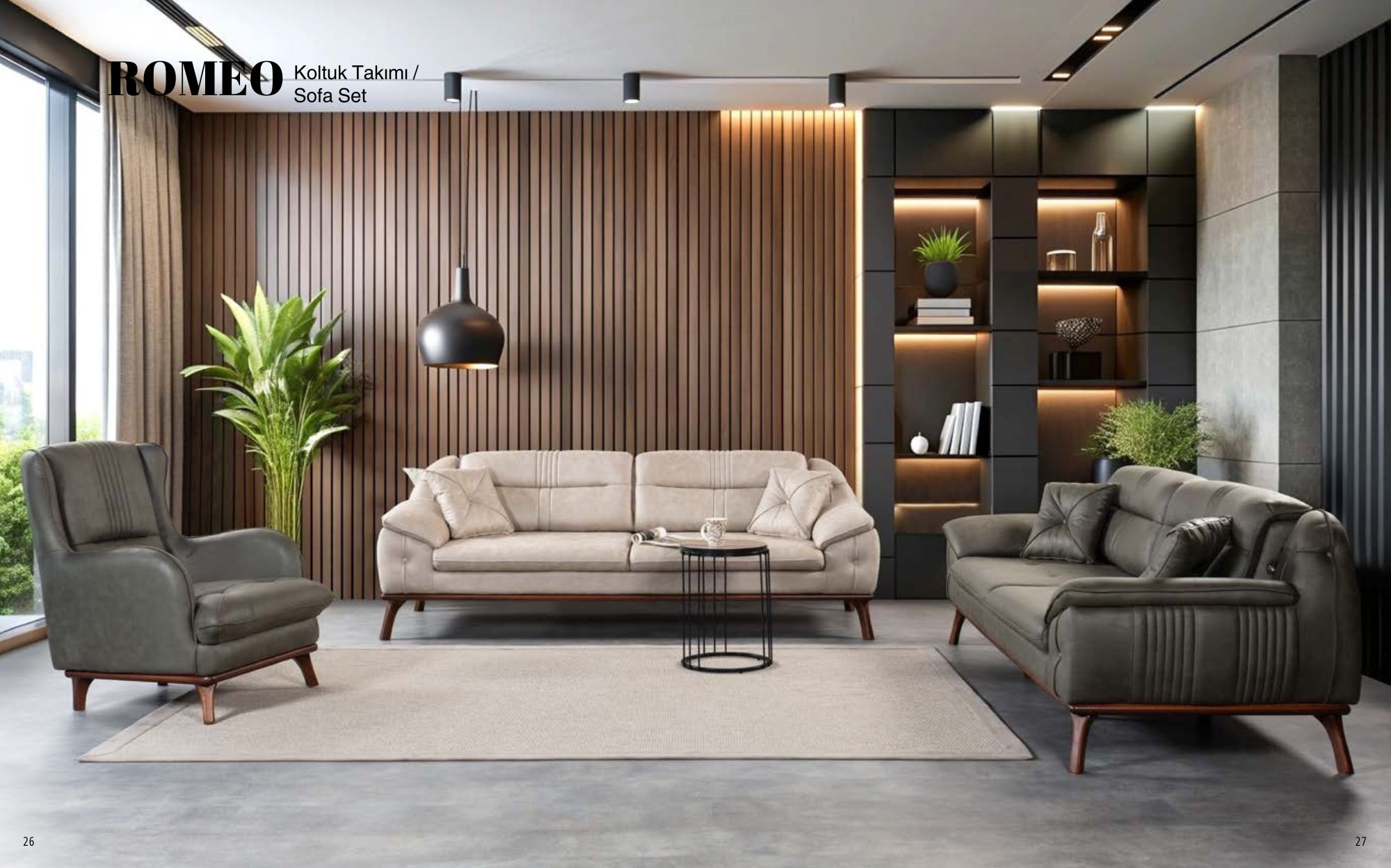 Romeo Sofa Set