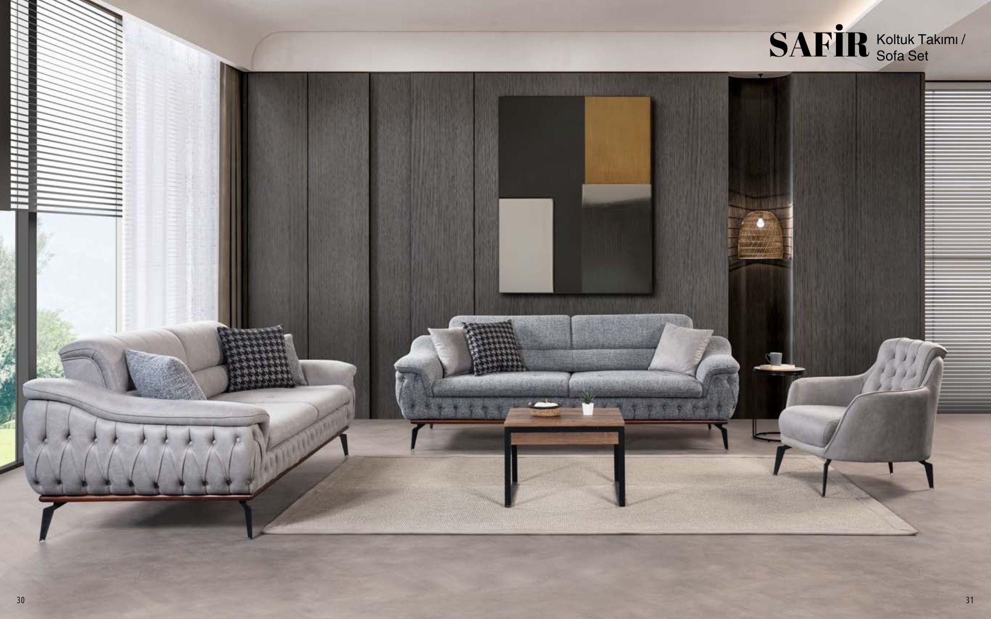 Safir Sofa Set