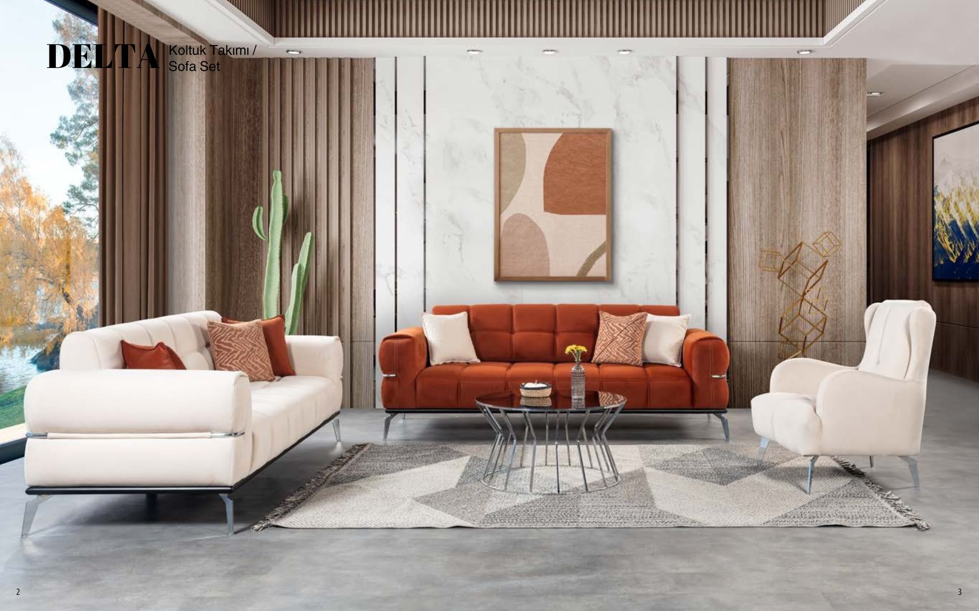 Delta Sofa Set