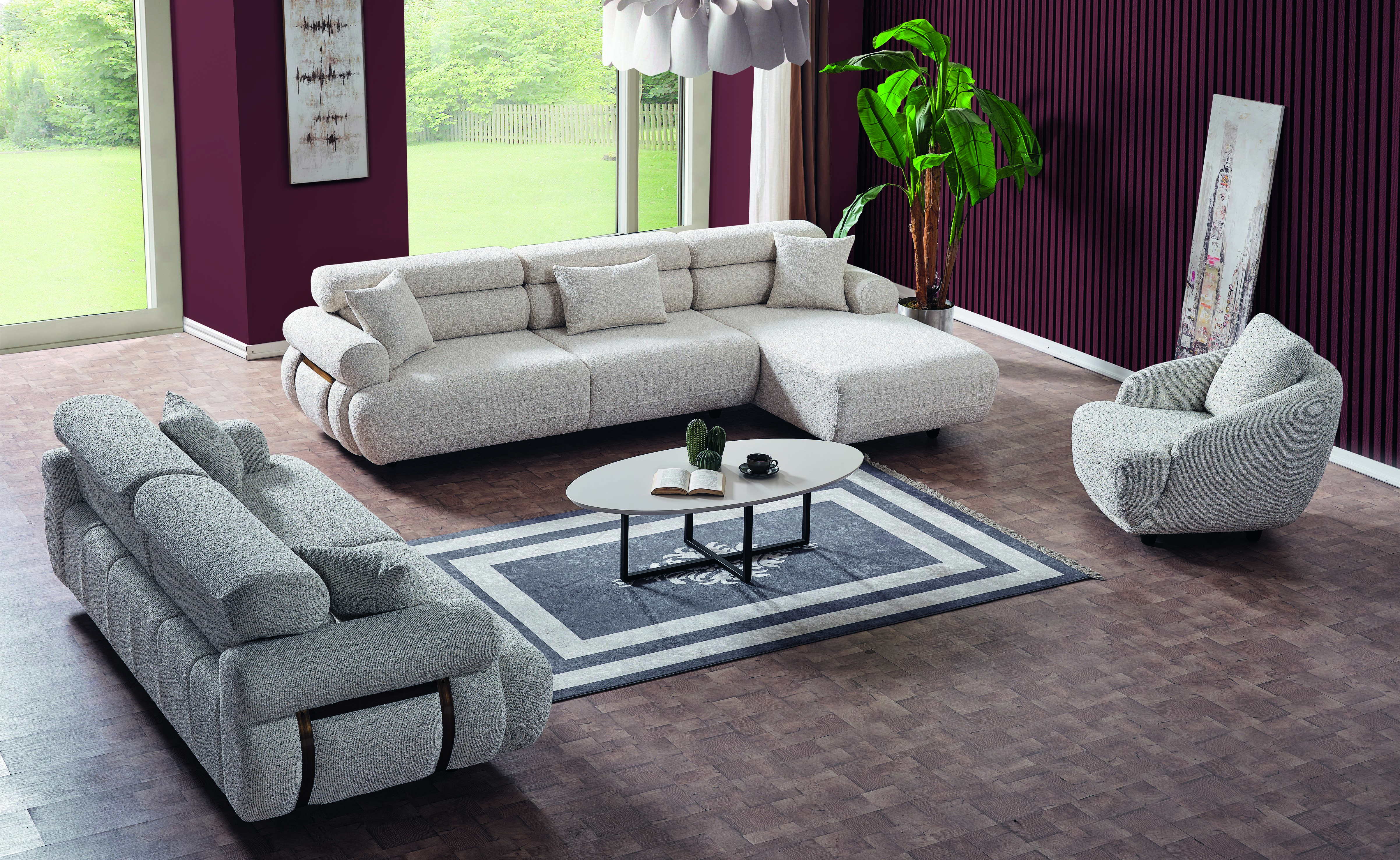 Nevada Mini Corner Sofa Set