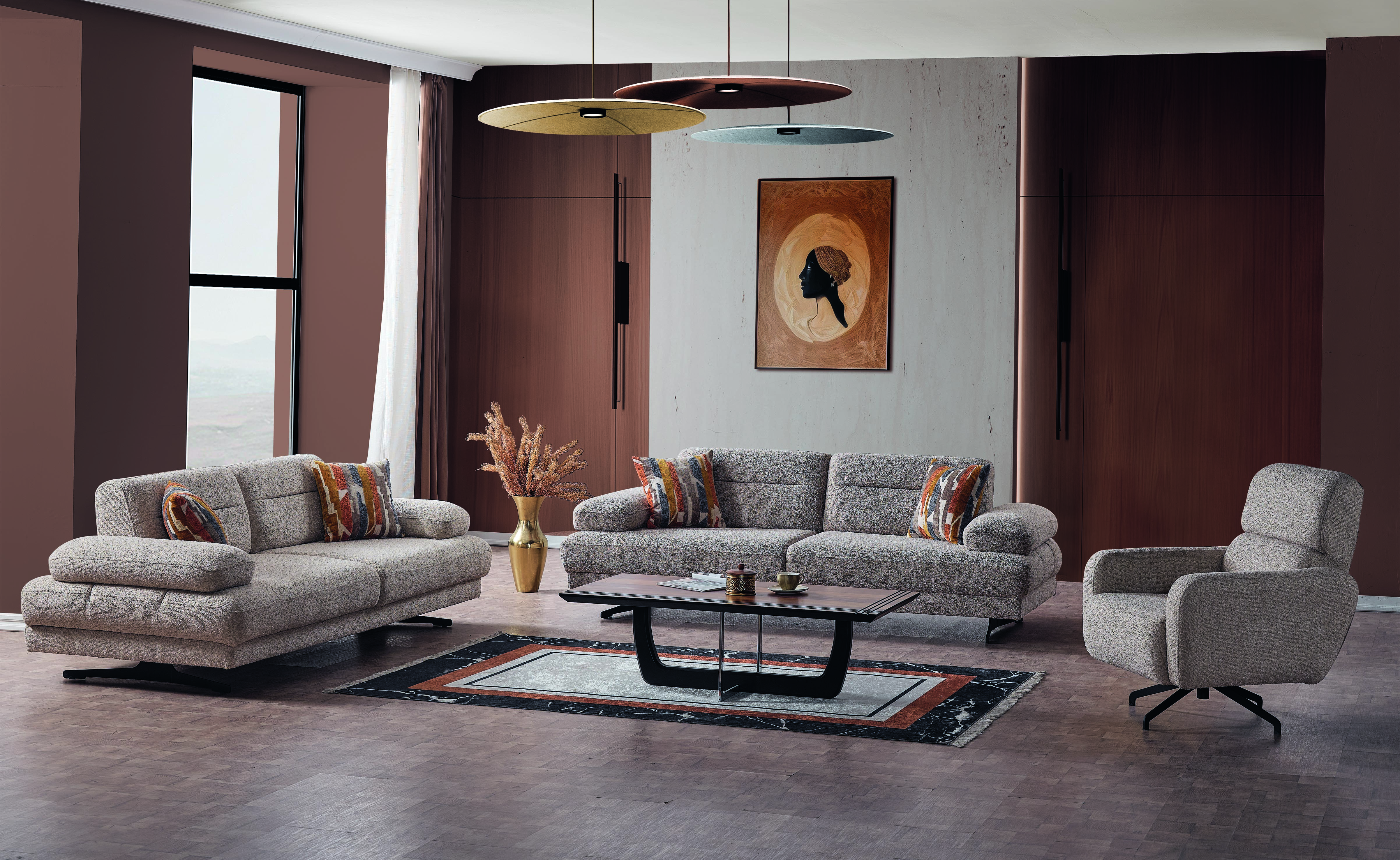Tudor Sofa Set